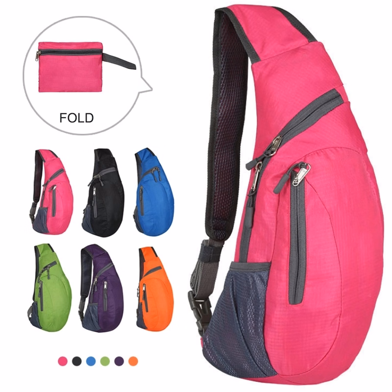 Chest Crossbody Daypack Foldable Sling Bags
