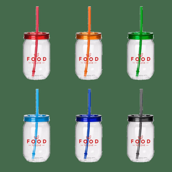 Fiesta Mason Jar Tumbler - 22 Oz.