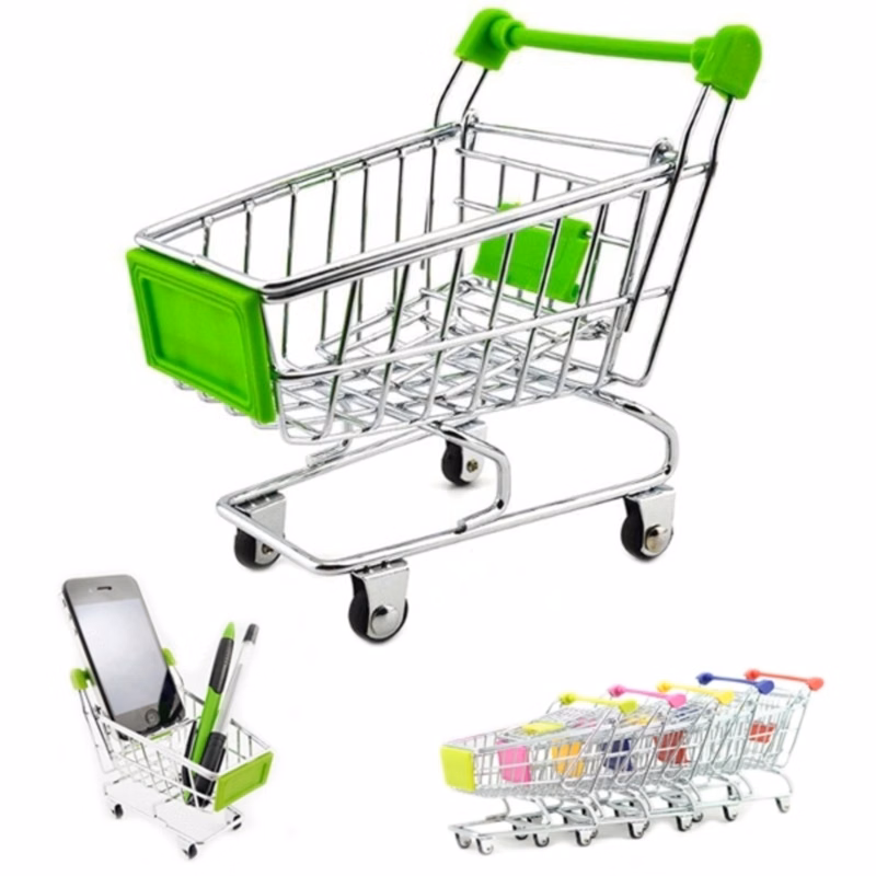 Mini Desk Shopping Cart