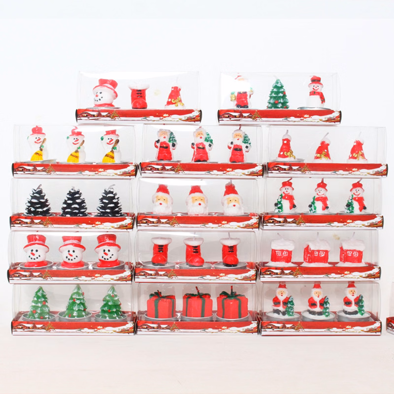Christmas Decoration Wax Candles