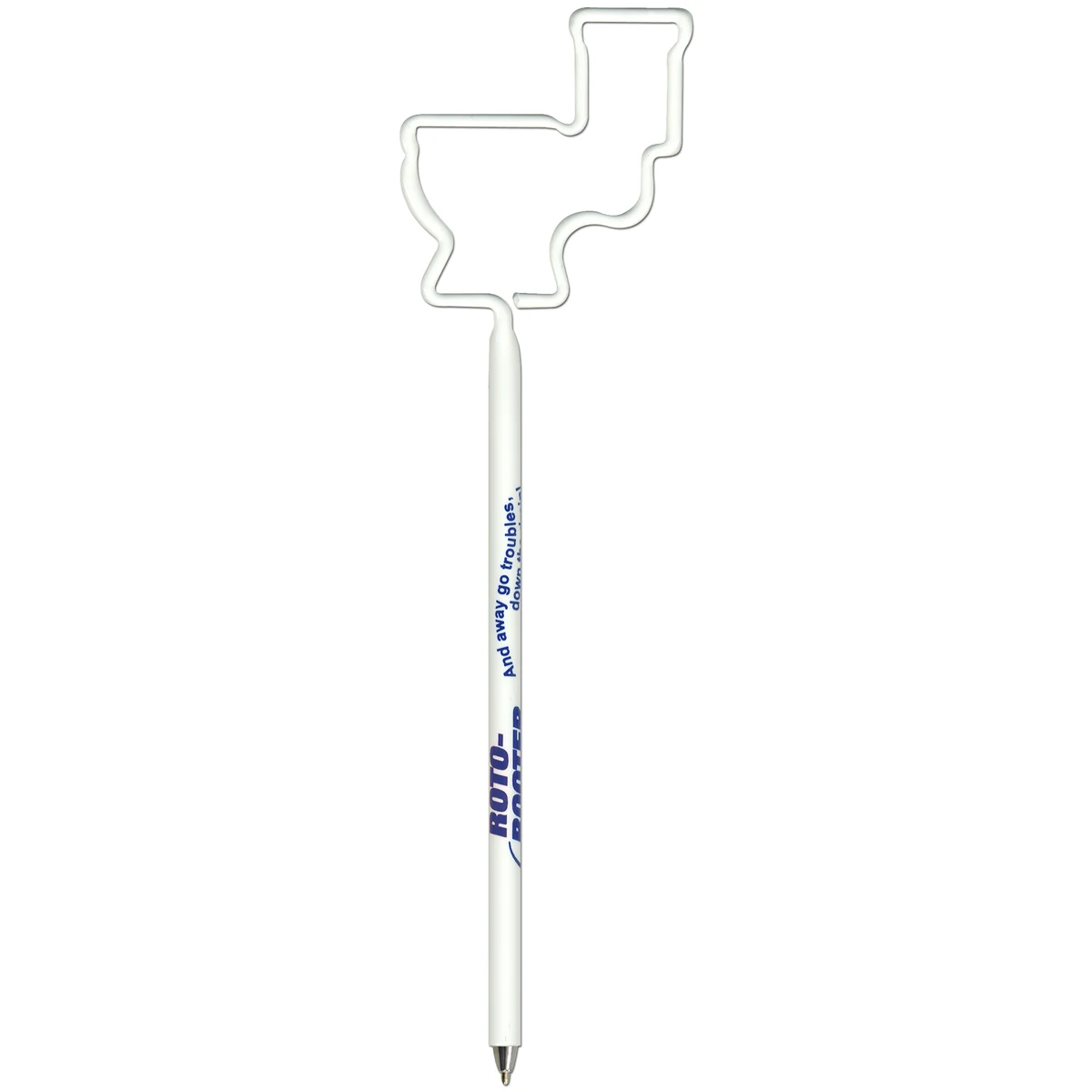 Toilet Inkbend Standard, Bent Pen 1