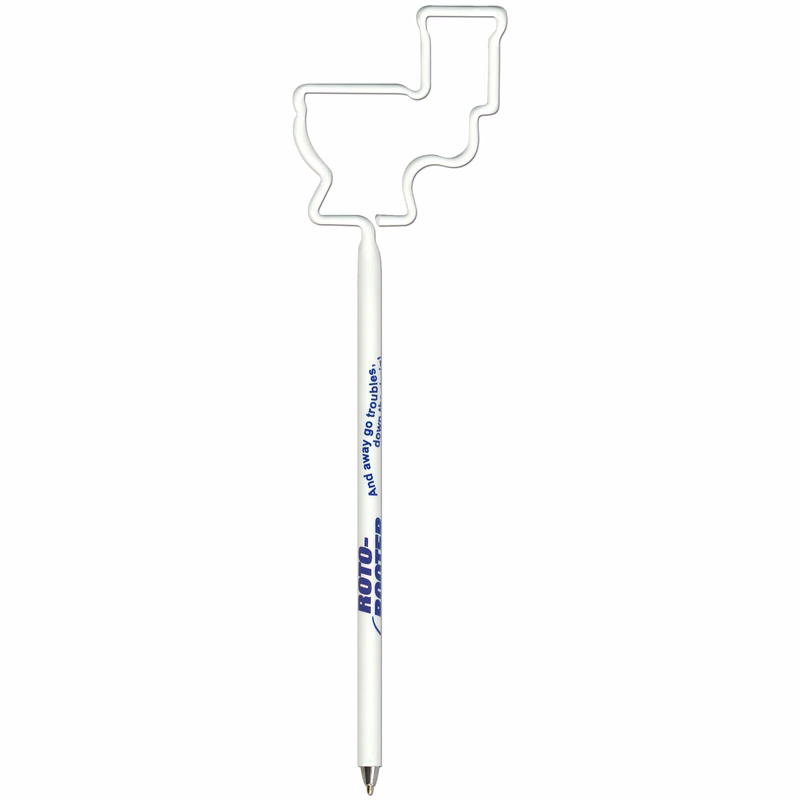 Toilet Inkbend Standard, Bent Pen