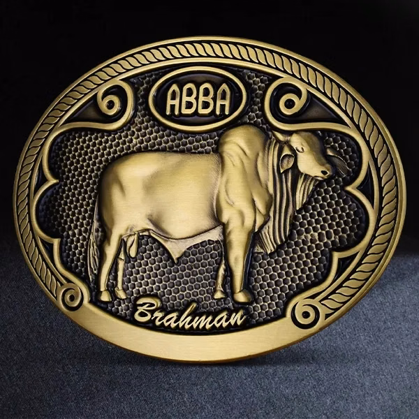 Custom Belt Buckles (2.5"x3.5" Oval)