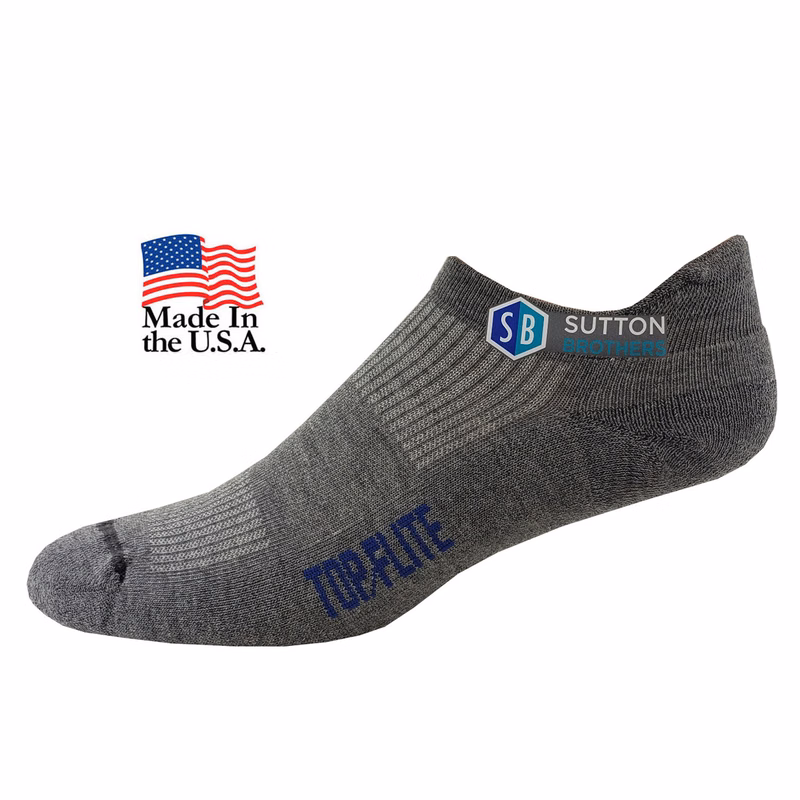 Top Flite Pull Tab Moisture Wicking Runners Socks