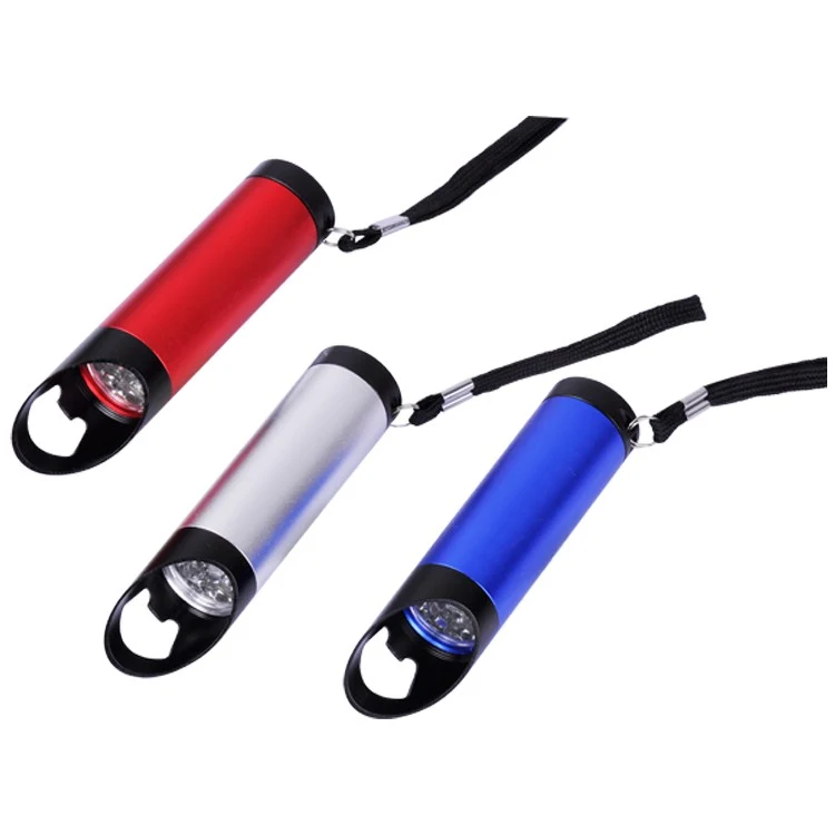 Aluminum 9 LED Flashlight with Bottle Opener 1
