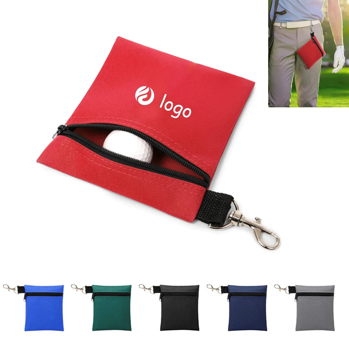 Golf Ball Tee Pouch 1