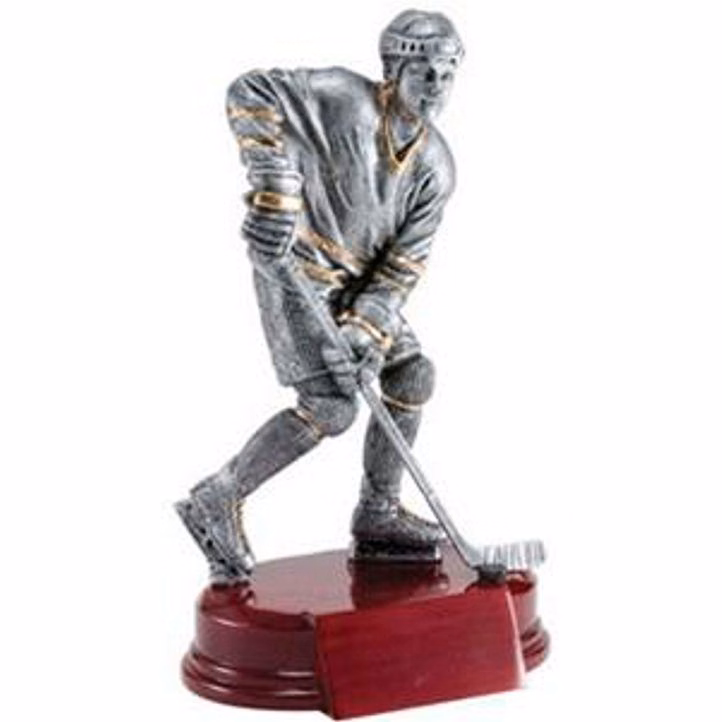 8-3/4" Hockey-Female Resin Figure