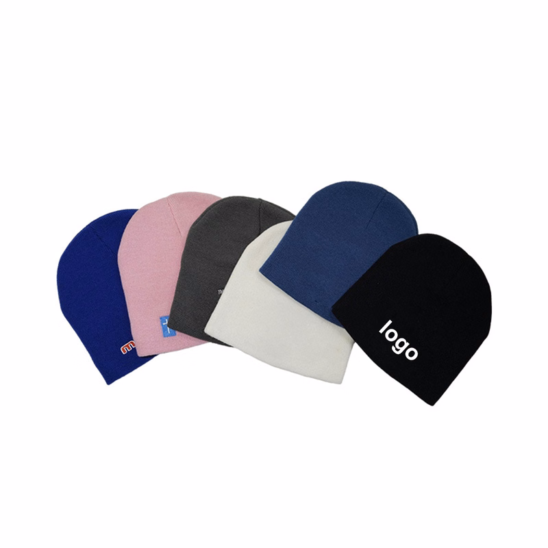 Knit Acrylic Beanie Cap