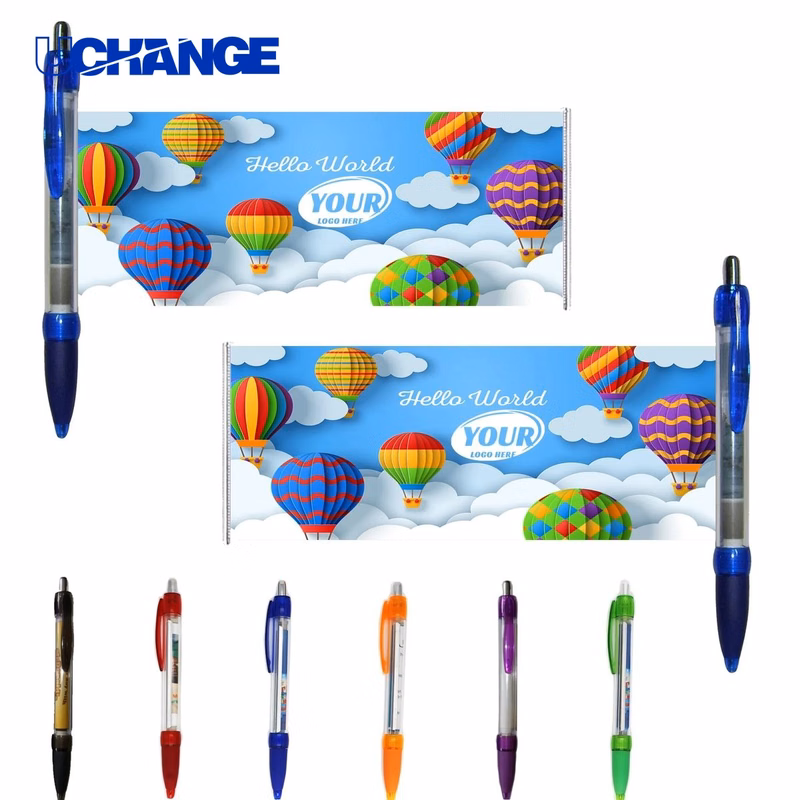 Full Color Banner Ballpoint Pen for Marketing