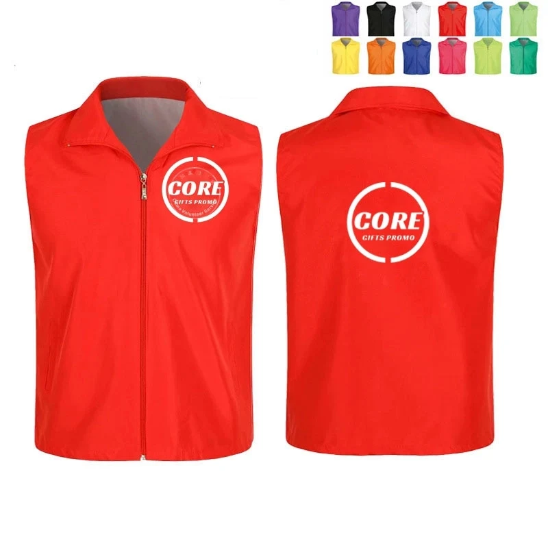 Adult Volunteer Activity Supermarket Uniform Vests 1