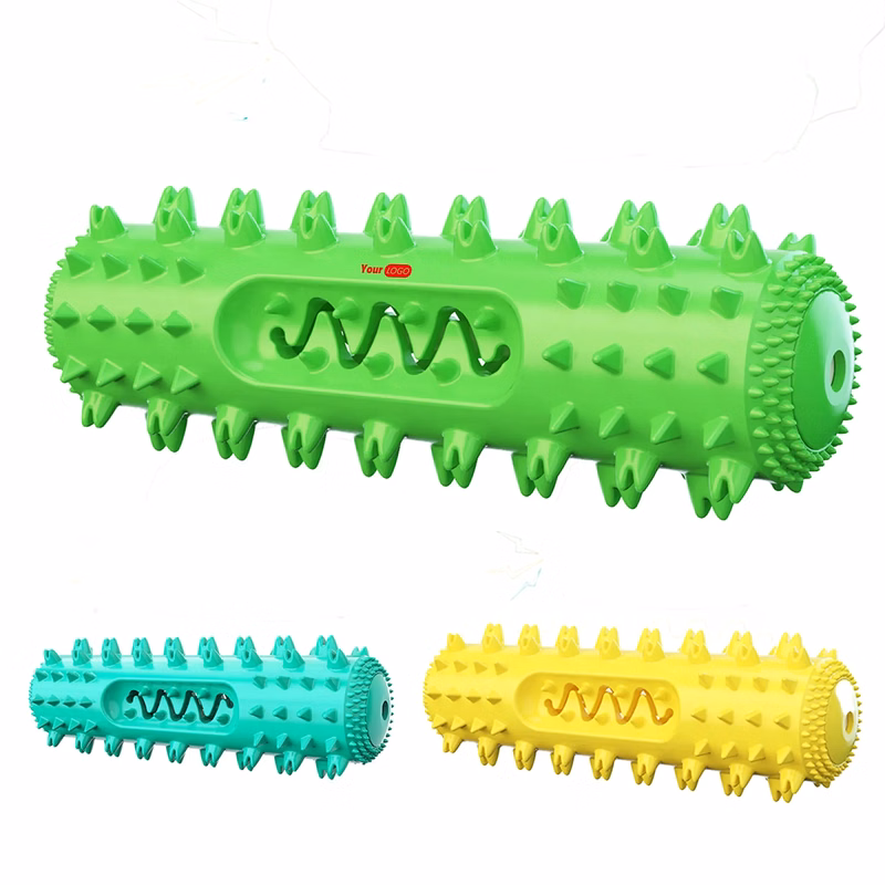 Rubber Dog Teething Stick Toy