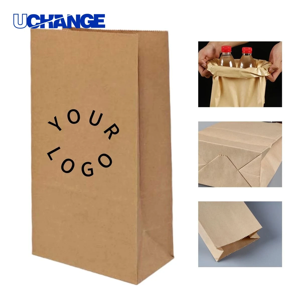 Kraft Bread Bag Packaging Disposable 1