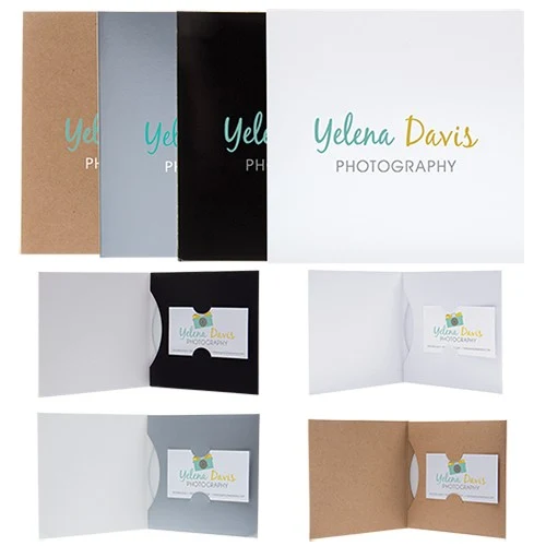 Paper CD/DVD Business Card Folio 1