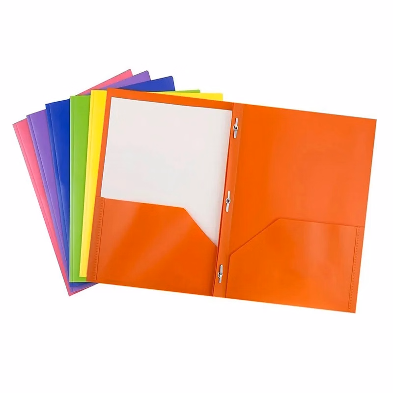 Plastic folders with Brackets