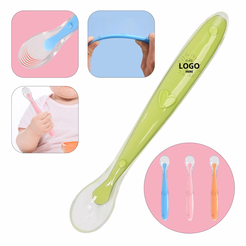 Silicone Baby Feeding Spoon