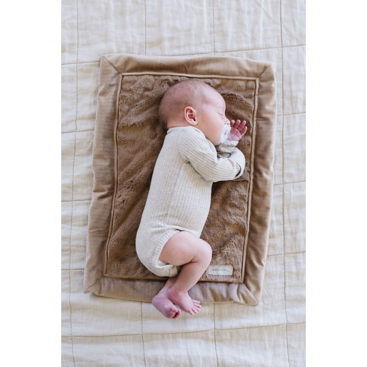 Lush Hazelnut-Mini Luxury Blanket (15x20) 1