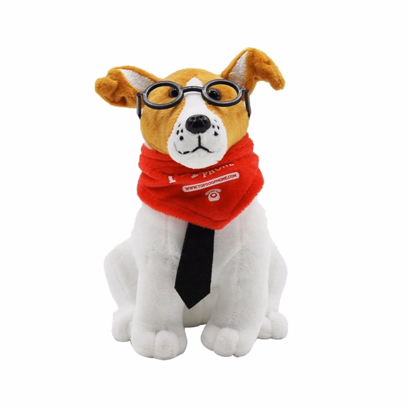 Custom Shaped Plush Dog