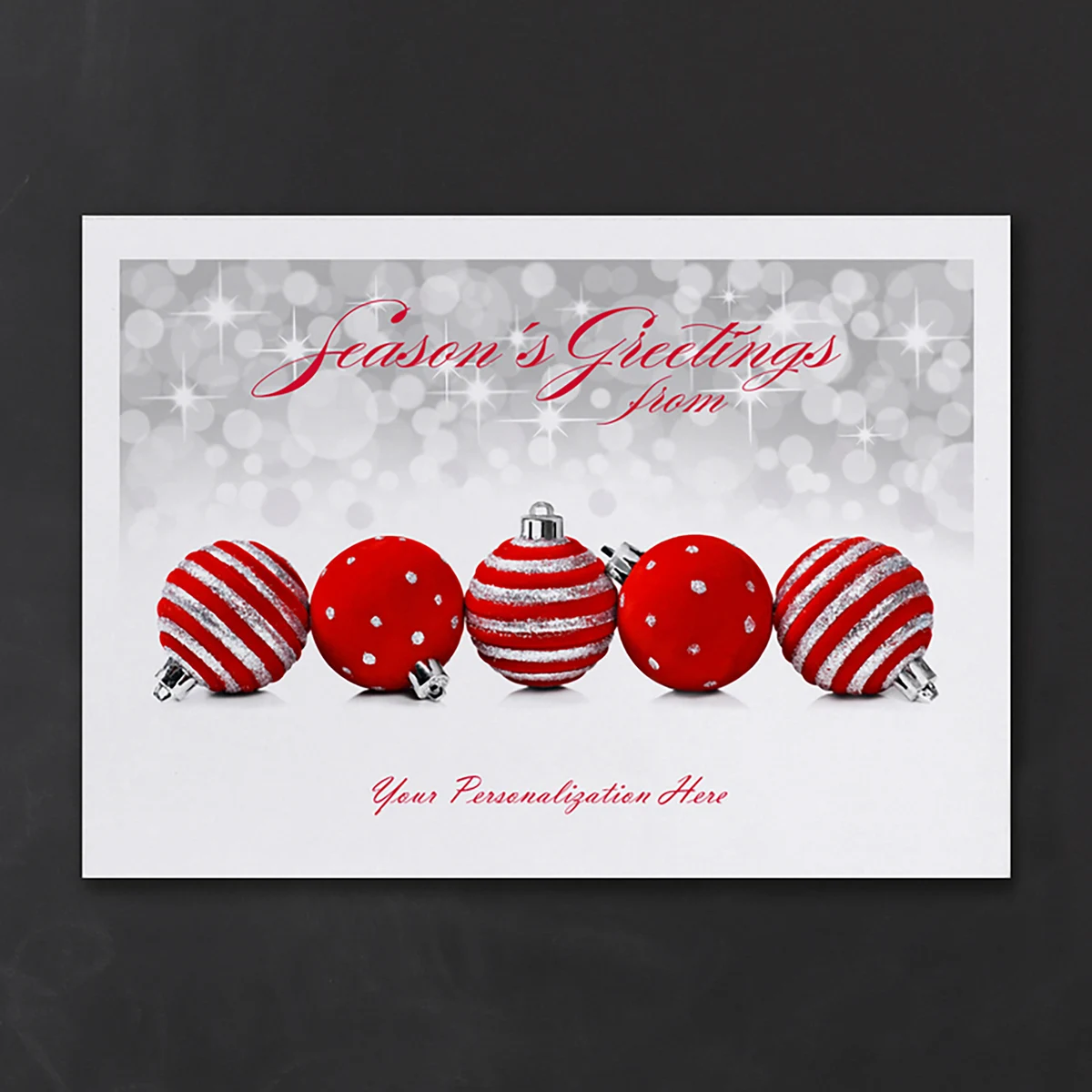 Sparkling Season Front Imprint Card 1