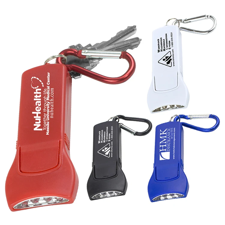 "Beamer" 4 LED Keyholder Keylight with Carabiner Clip 1