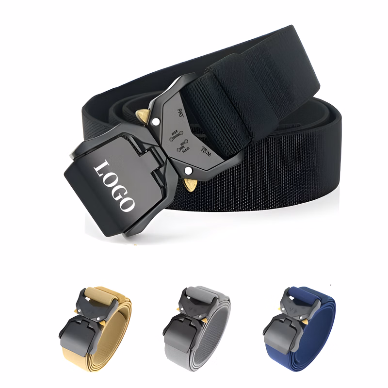 Adjustable Alloy Buckle Military Tactical Belt