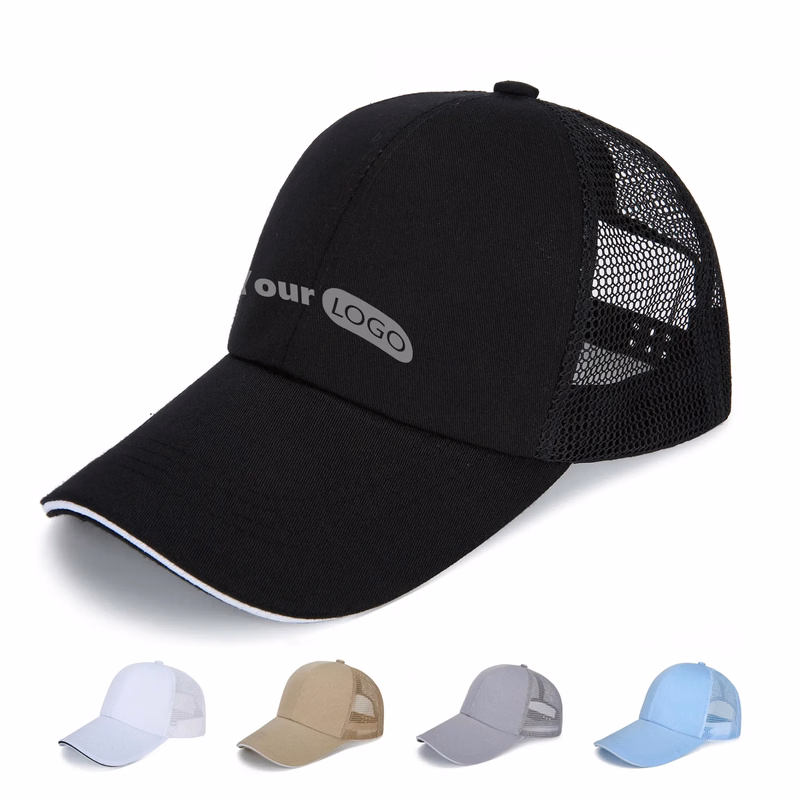 Cotton Mesh Breathable Baseball Cap