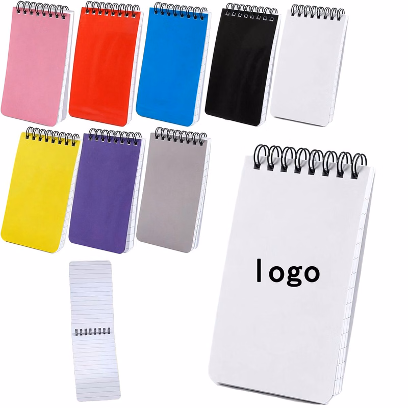Custom Logo A7 Spiral Bound Pocket Notebook