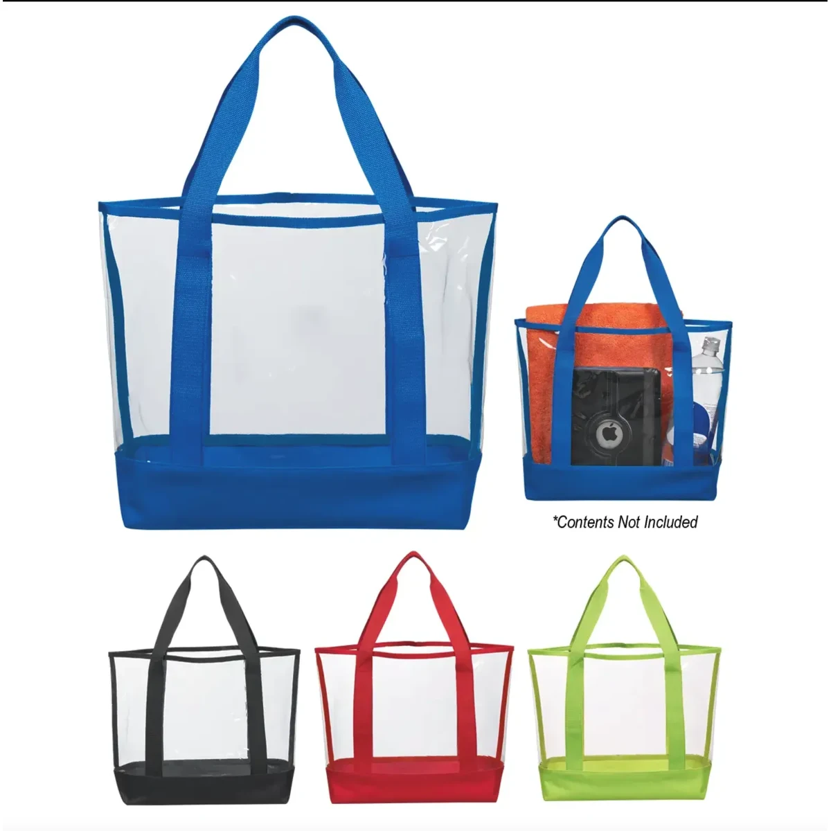 Clear PVC Eco Tote Bag 1
