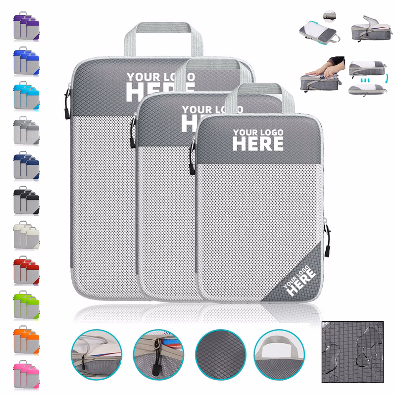 3 Pack Compression Packing Cubes