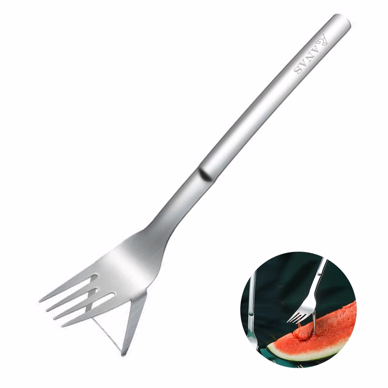 Stainless Steel Multifunctional 2-in-1 Watermelon Fork