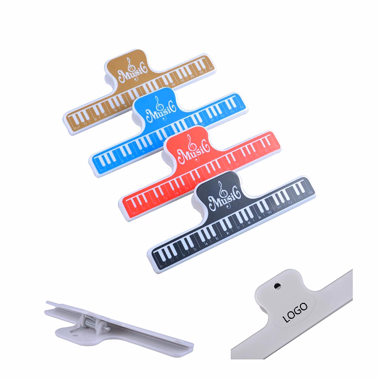 Music Clip With Ruler