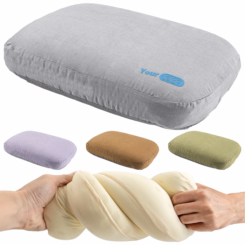 Cotton Portable Camping Travel Pillow