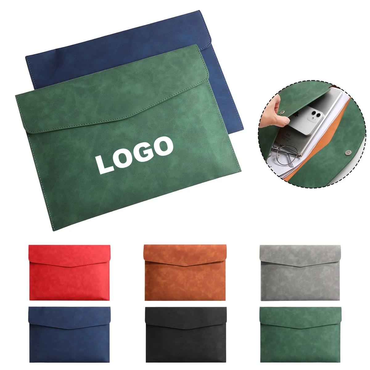 Premium Waterproof PU File Folder 1