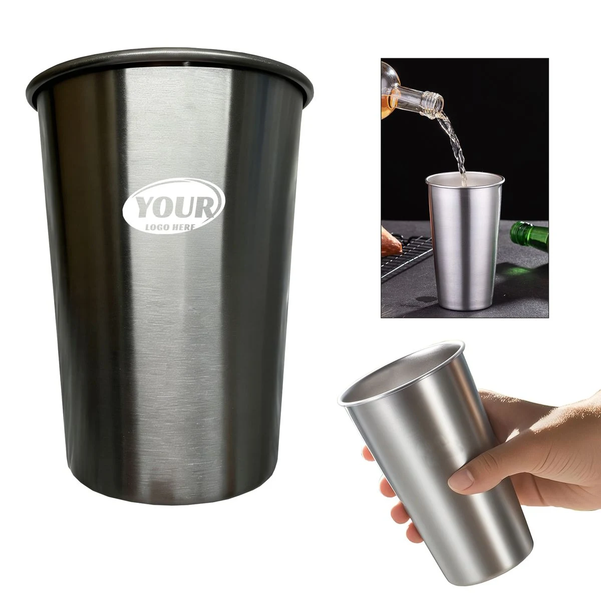 14 OZ Stainless Steel Drinking Cup 1