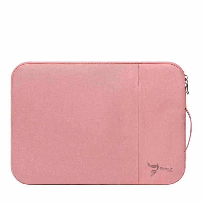 Jacquard Laptop Sleeve with Front Pocket and Carry Handle