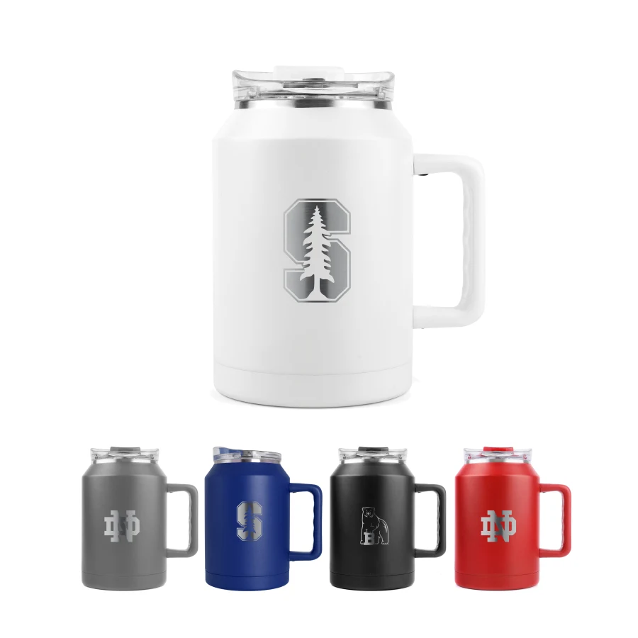 NEW 50oz double wall SS vacuum Mug &Lid with Twist Closure - gift box packing 1