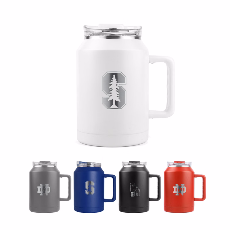 NEW 50oz double wall SS vacuum Mug &Lid with Twist Closure - gift box packing