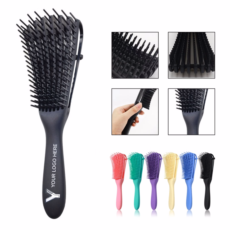 Portable Massage Teeth Hair Brush