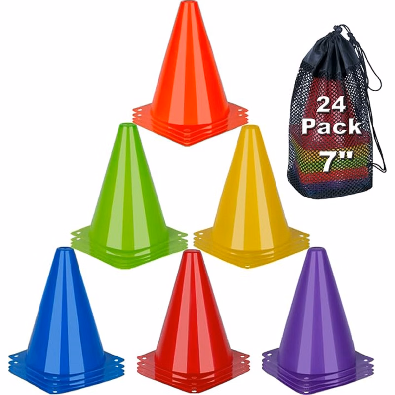 7 Inch Soccer Cones