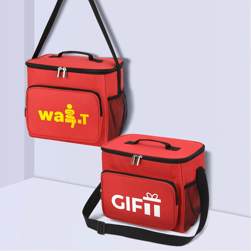 12 Can Capacity Cubic Insulated Cooler Bag