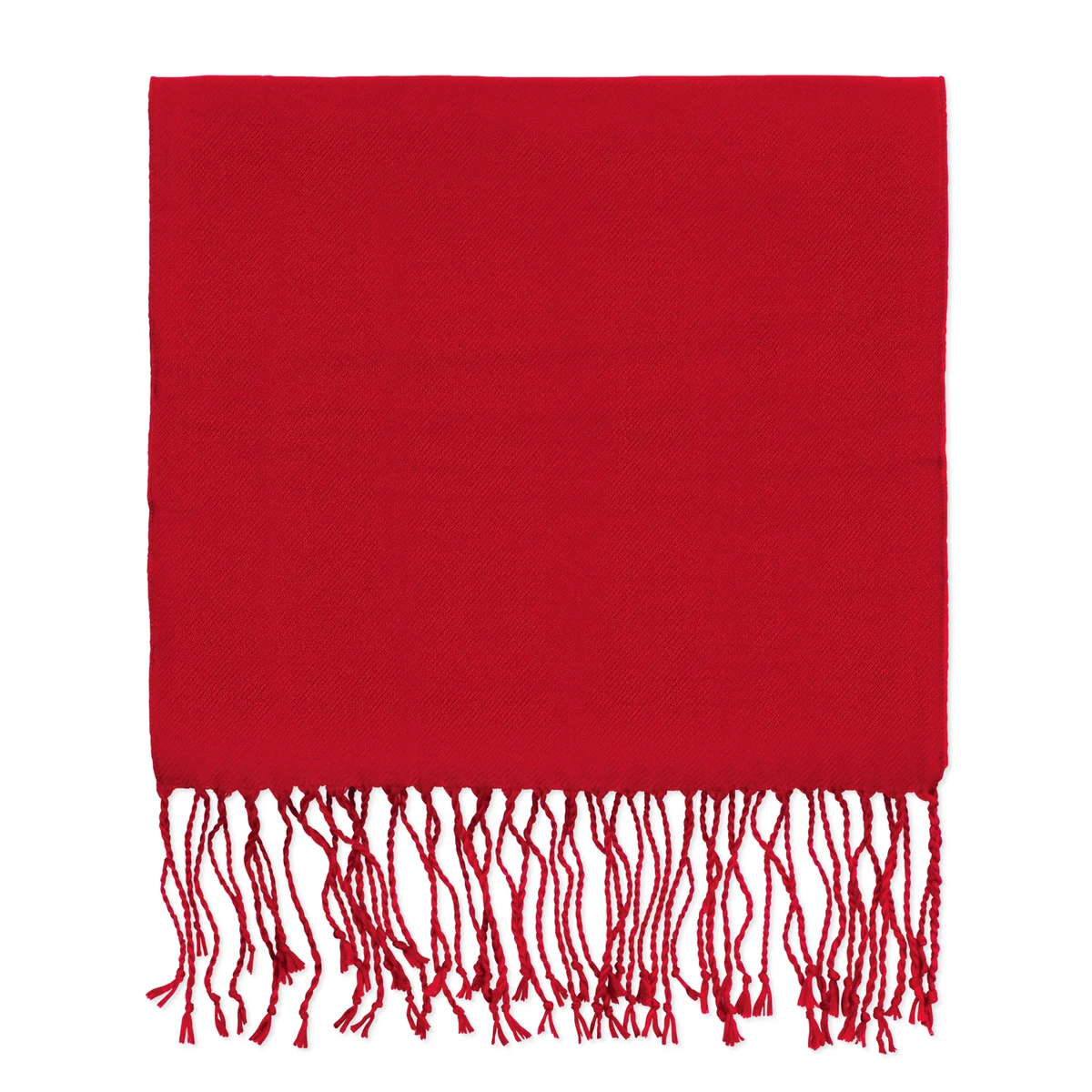 Red Bamboo Winter Scarf 1