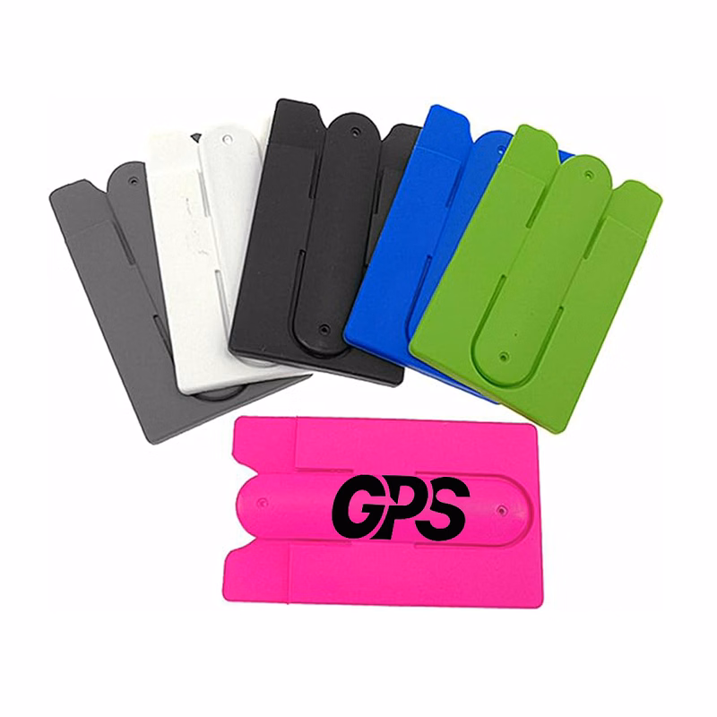 Silicone Card Case Mobile Phone Stand