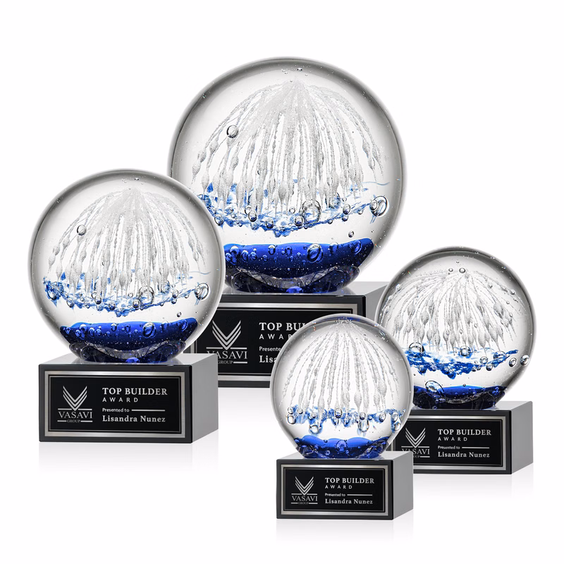 Starburst Award on Hancock Base - Black