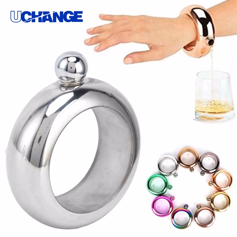Round Bracelet Shape Wine Pot Container