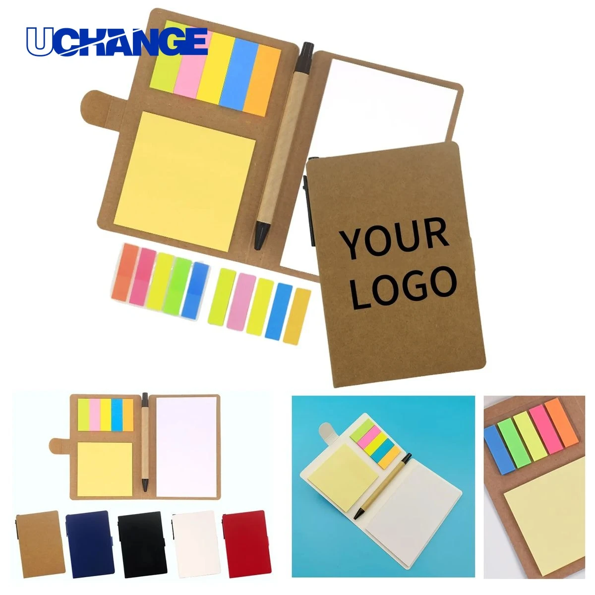 Kraft Sticky Notebook Organizer 1