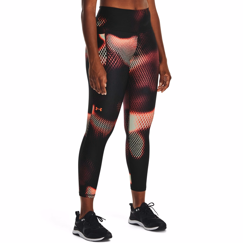HeatGear No-Slip Waistband Printed Women's Ankle Leggings