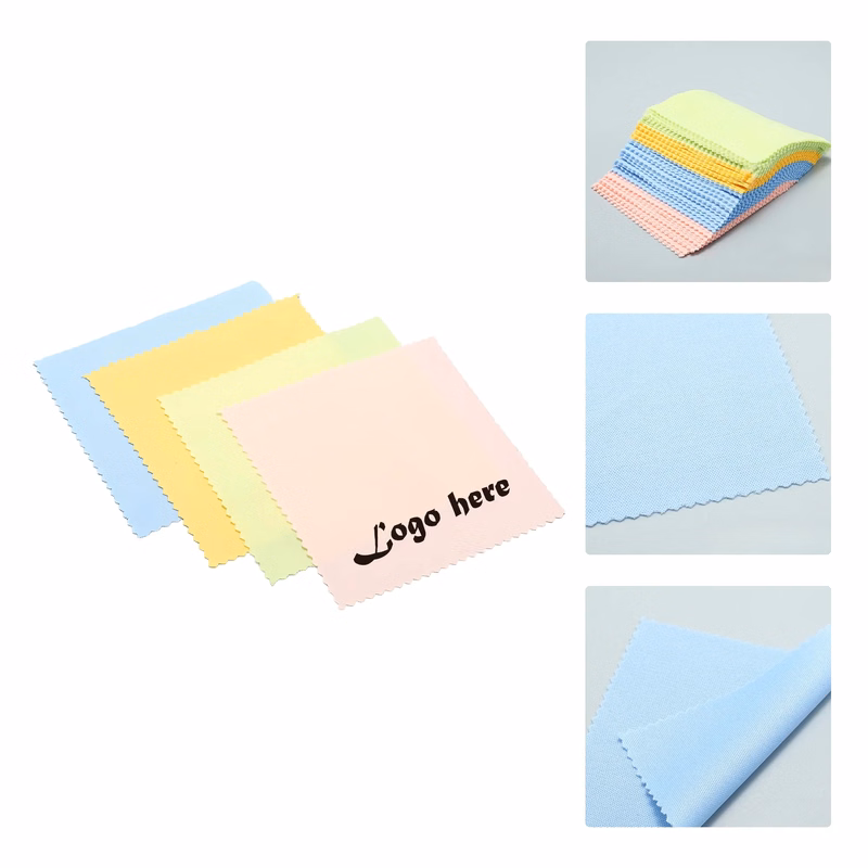 MOQ100 Microfiber Eyeglass Cleaning Cloth