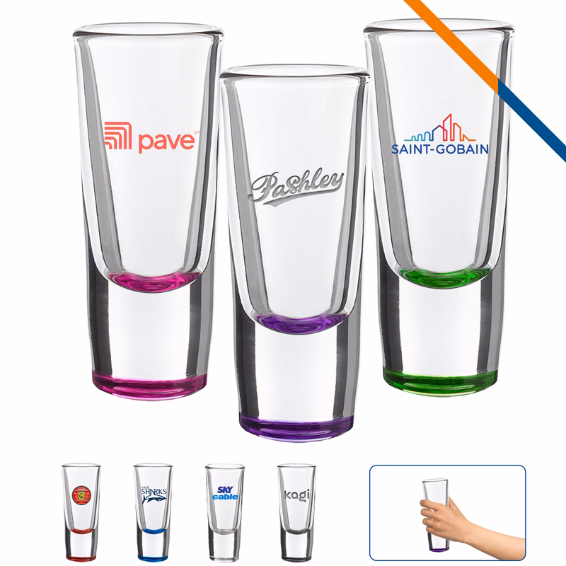 Wyman Heavy Base Shot Glasses- 1.5 OZ.