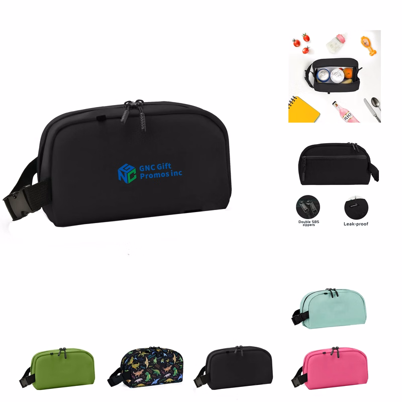 Small Cooler Freezable Lunch Bag for Work School Travel