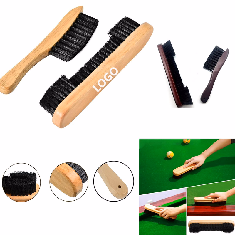 Billiards Pool Table and Rail Brush Set