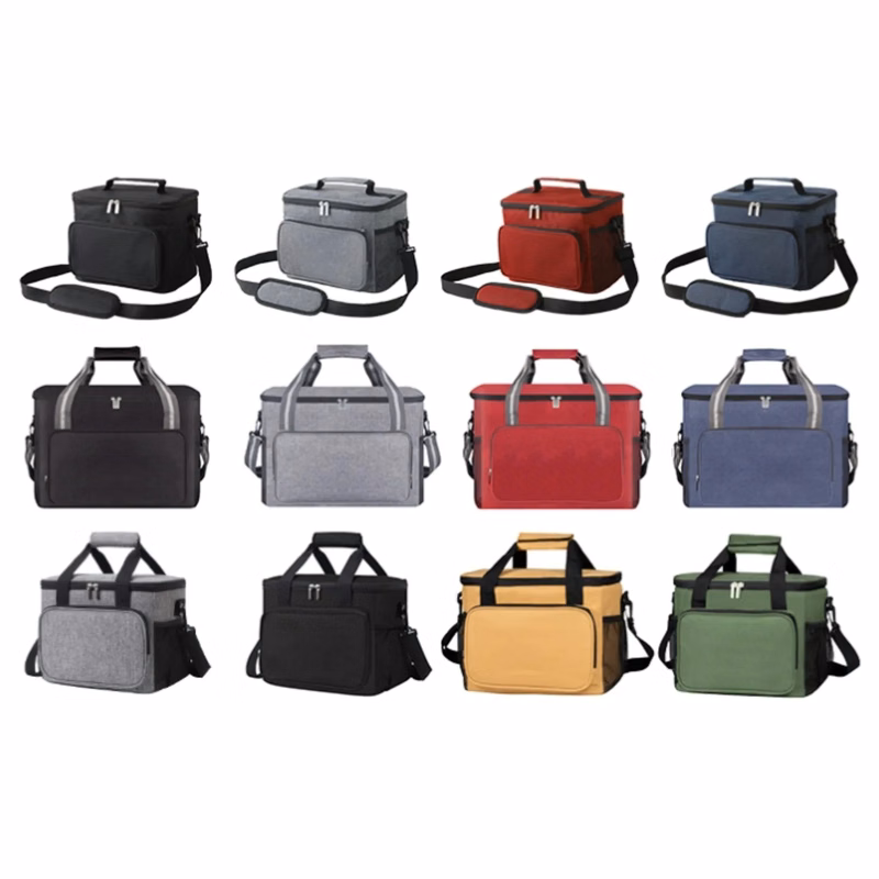 Large capacity single-layer lunch bag